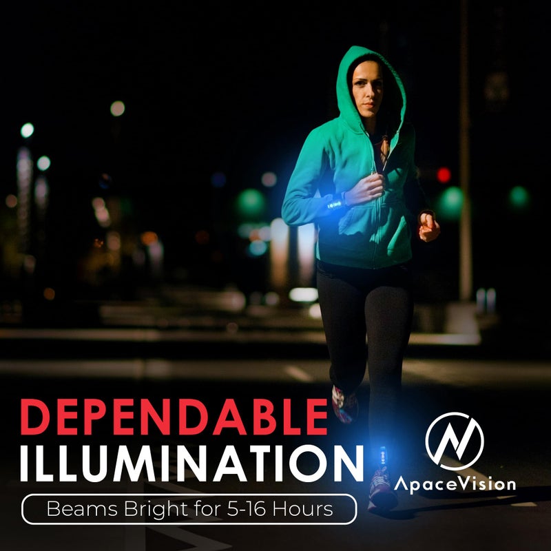 Apace Vision EverLightFX USB Rechargeable LED Safety Light (2 Pack) by Apace - Super Bright Bike Tail Light Works Brilliantly as Running Light for Joggers, Pets, Bicycle Strobe or Rear Clip On Lights - Image 3